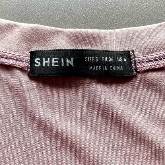 SHEIN Mauve V-Neck Tunic Top  Size: Small - Picture 8 of 12
